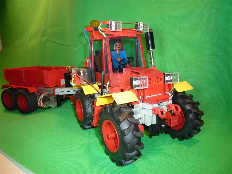 Traktor mit Anhnger