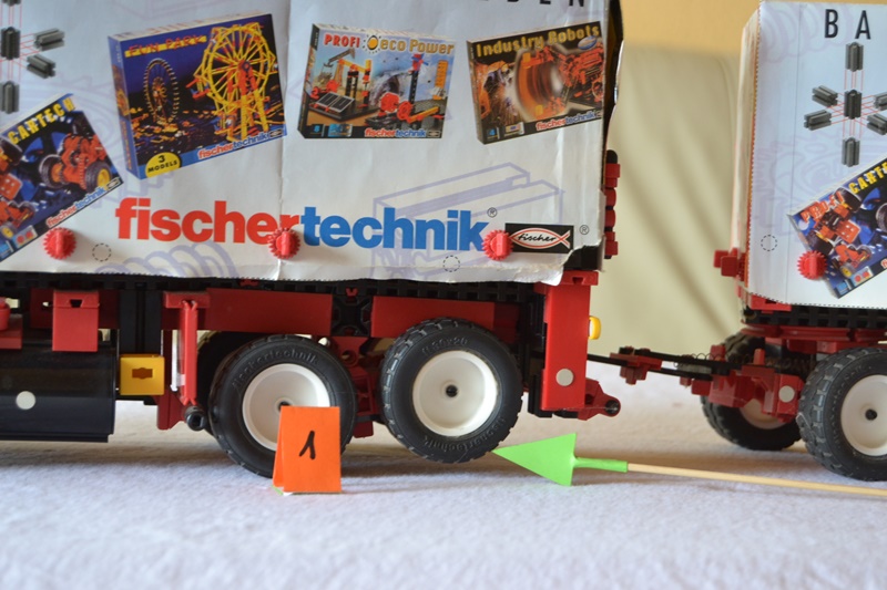 MODELL 1: Bezeichnung: 3 Achser &#8222;Scania&#8220; mit 2 Achs Anhnger /  Planenzug