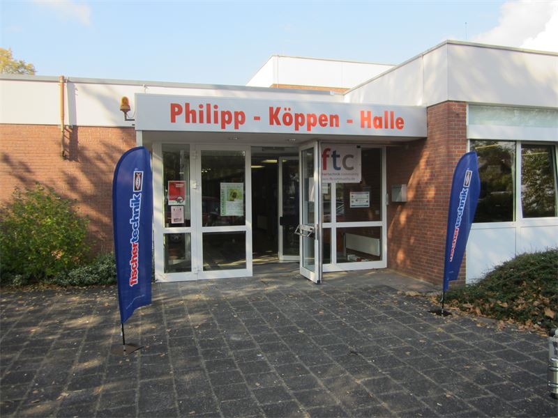 Eingang Phillipp-Kppen-Halle