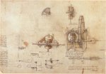 Spinnmaschine von Leonardo da Vinci