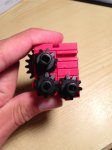 Kompaktes 2-Gang-Getriebe + Rckwrtsgang (2)