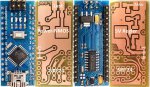 Arduino Nano Shield fr RC Fernbedienung ber NRF24 (2,4GHz Funk) mit 2 Servo-Anschlssen