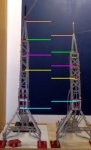 Turm Version 3 (Vergleich von vorne)