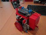 Autonomer fischertechnik Roboter mit Ardunino Uno und Pixy Kamera Rckansicht
