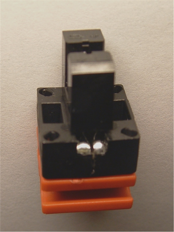 Photo interruptor soldered