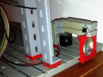 automatische Zugbrücke - Lichtschranke - Fototransistor mit Sammellinse