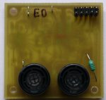 Selbst gebauter Ultraschall-Entfernungsmesser mit I2C Interface für Microcontrollerboard ATMega16